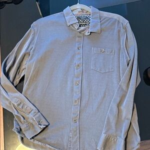 Ted Baker London Gray Casual Button-Down Shirt